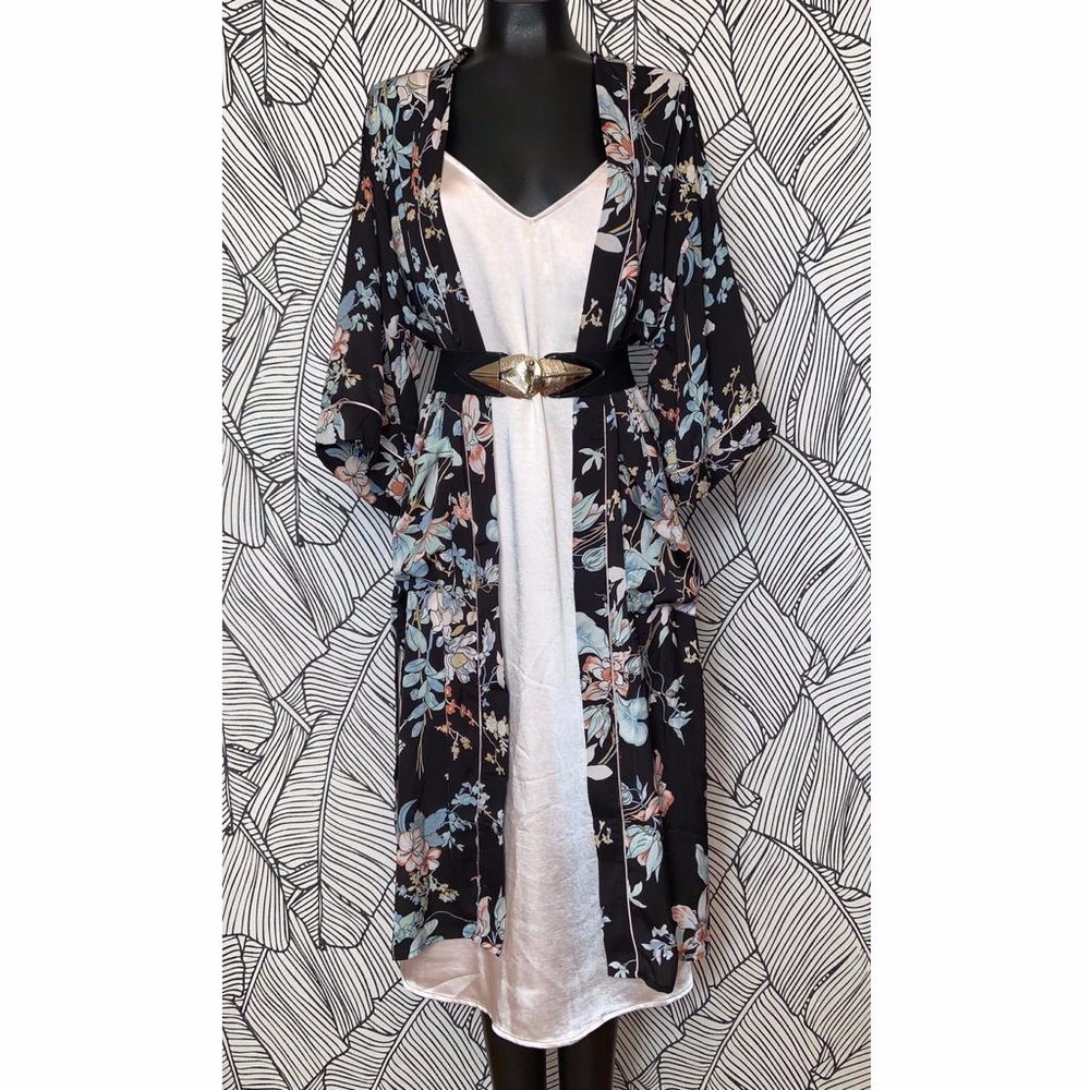 Floral Kimono Duster